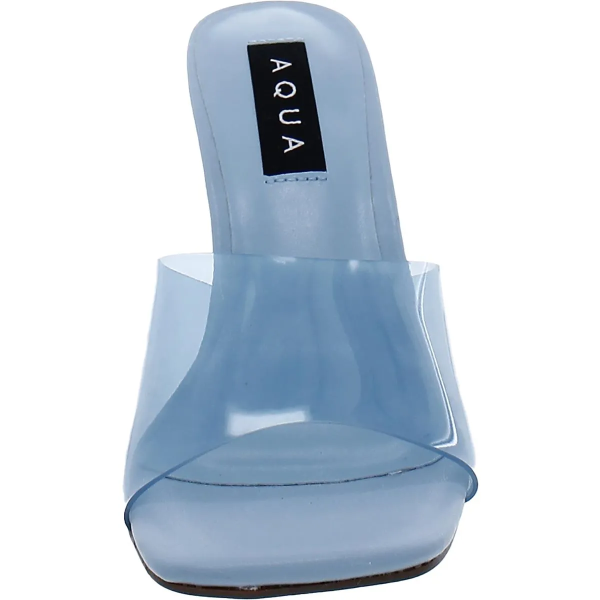 Nora Womens Slip On Square Toe Heels