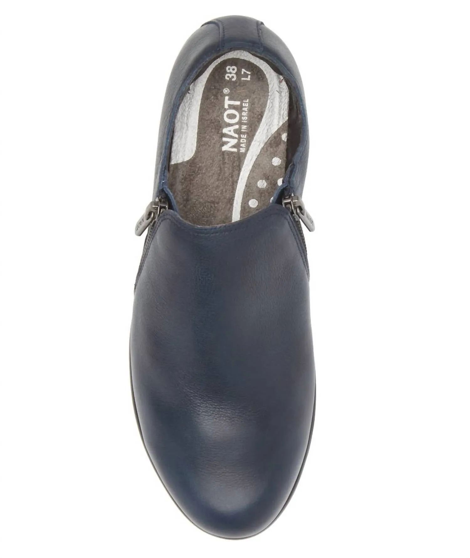 Women's Autan Zip Loafer In Soft Ink Leather