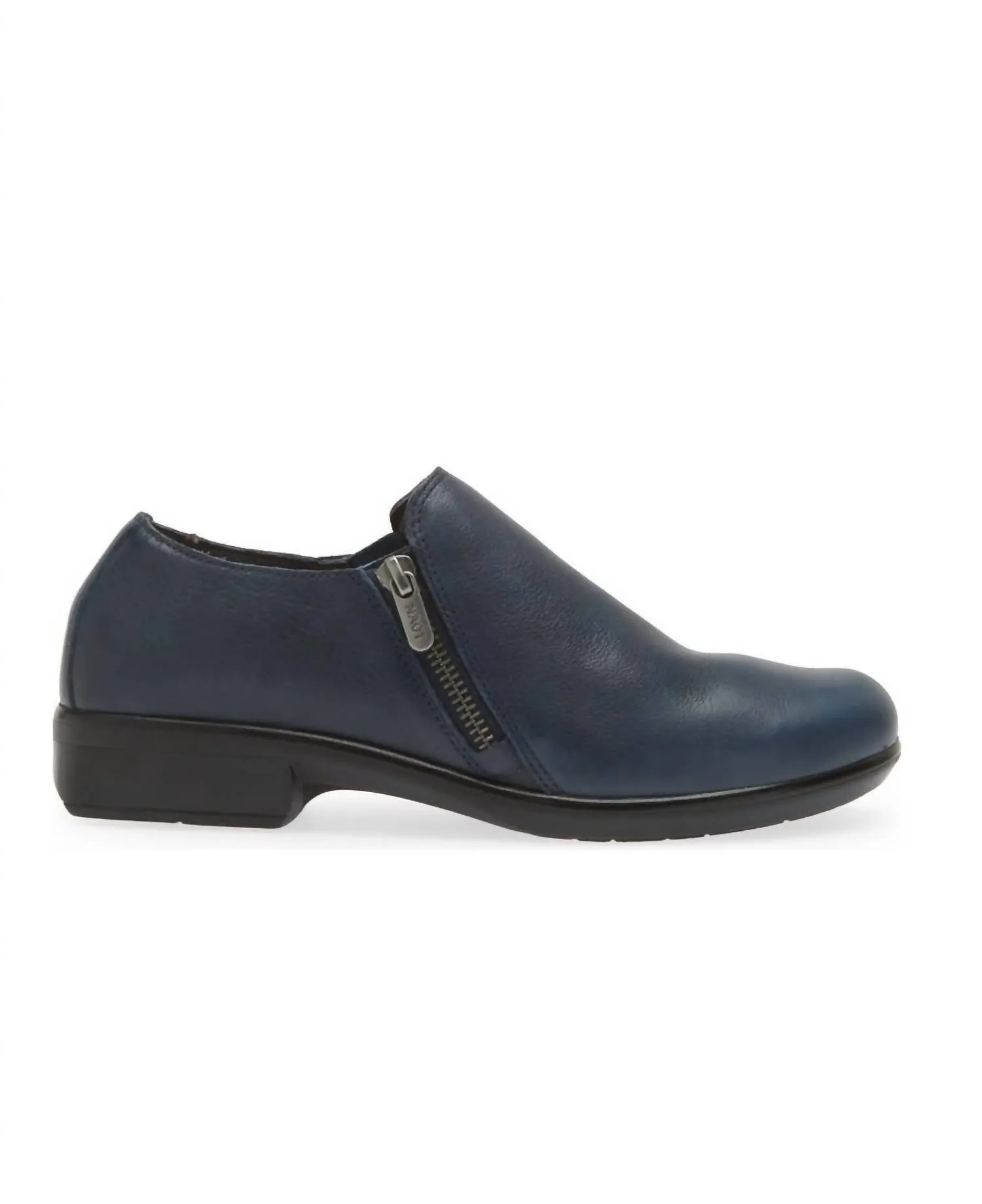 Women's Autan Zip Loafer In Soft Ink Leather