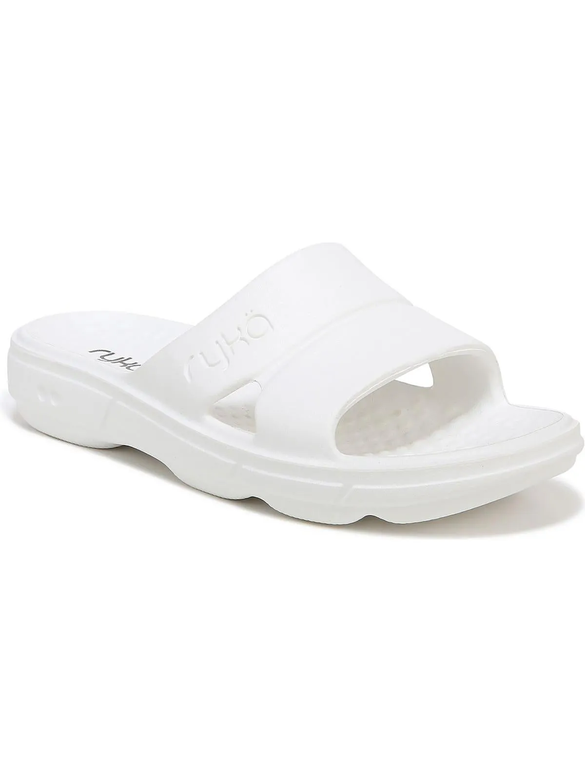Womens Slip On Flat Pool Slides